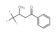 4,4,4-trifluoro-3-methyl-1-phenylbutan-1-one Structure