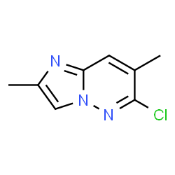 6-chloro-2,7-dimethyl-imidazo[1,2-b]pyridazine图片