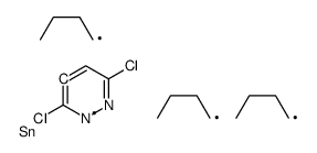 tributyl-(3,6-dichloropyridazin-4-yl)stannane Structure