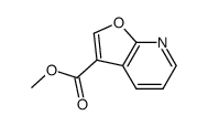 furo[2,3-b]pyridine-3-carboxylic acid methyl ester结构式