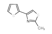 2-甲基-4-(2-噻吩)-1,3-噻唑结构式