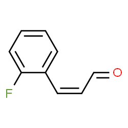 2-Propenal,3-(2-fluorophenyl)-,(2Z)-(9CI) structure