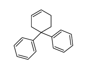 4,4-Diphenyl-1-cyclohexene结构式