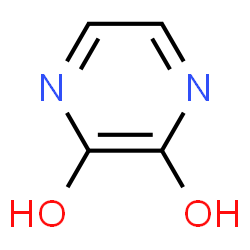 吡嗪-2,3-二醇结构式