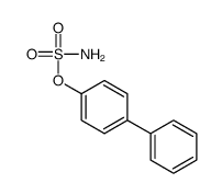 (4-phenylphenyl) sulfamate Structure