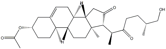 Acetic acid (20S,25R)-26-hydroxy-16,22-dioxocholest-5-en-3β-yl ester picture