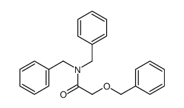 N,N-dibenzyl-2-phenylmethoxyacetamide Structure