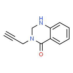 2,3-Dihydro-3-(2-propynyl)quinazolin-4(1H)-one Structure