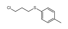 γ-chloropropyl 4-methylphenyl sulphide结构式