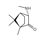 (1R)-3endo-methylamino-bornan-2-one Structure