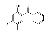 (4-chloro-2-hydroxy-5-methylphenyl)-phenylmethanone Structure