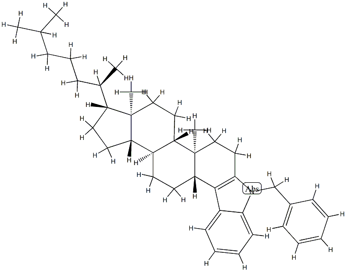 1'-Phenylmethyl-1'H-5α-cholest-3-eno[3,4-b]indole picture