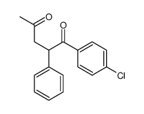 1-(4-chlorophenyl)-2-phenylpentane-1,4-dione Structure