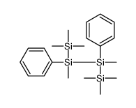 trimethyl-[methyl-(methyl-phenyl-trimethylsilylsilyl)-phenylsilyl]silane结构式