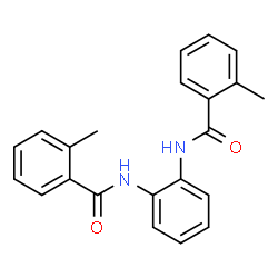 N,N'-1,2-Phenylenebis(2-methylbenzamide)结构式