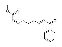 methyl 9-oxo-9-phenylnona-2,7-dienoate结构式