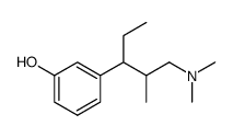 (±)-3-(1-(dimethylamino)-2-methylpentan-3-yl)phenol Structure