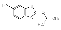 2-propan-2-yloxybenzothiazol-6-amine结构式