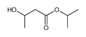 3-Hydroxybutansaeure isopropylester结构式