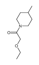 Piperidine,1-(ethoxyacetyl)-4-methyl-结构式