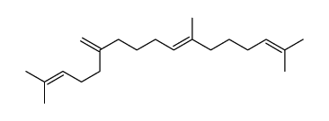 2,7,16-trimethyl-12-methylideneheptadeca-2,7,15-triene结构式