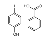 benzoic acid,4-iodophenol Structure