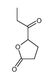 5-propanoyloxolan-2-one Structure