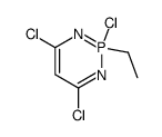 2,4,6-trichloro-2-ethyl-2λ5-[1,3,2]diazaphosphinine Structure