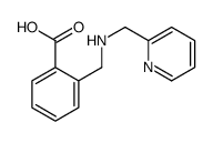 2-[(pyridin-2-ylmethylamino)methyl]benzoic acid结构式