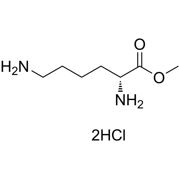 D-Lysine Methyl Ester Dihydrochloride Structure