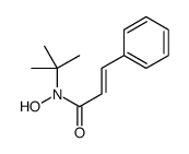 N-tert-butyl-N-hydroxy-3-phenylprop-2-enamide Structure