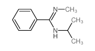 N-methyl-N-propan-2-yl-benzenecarboximidamide structure