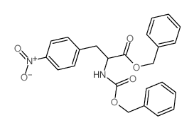 benzyl 3-(4-nitrophenyl)-2-(phenylmethoxycarbonylamino)propanoate Structure