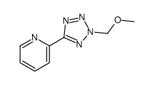 2-[2-(methoxymethyl)tetrazol-5-yl]pyridine结构式