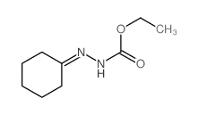 ethyl N-(cyclohexylideneamino)carbamate structure