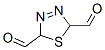 1,3,4-Thiadiazole-2,5-dicarboxaldehyde,2,5-dihydro- Structure