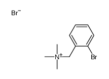 (2-bromophenyl)methyl-trimethylazanium,bromide Structure