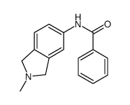 Benzamide, N-(2,3-dihydro-2-methyl-1H-isoindol-5-yl)- (9CI) picture