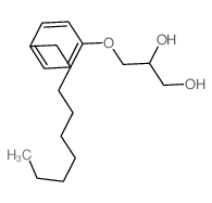 1,2-Propanediol,3-(4-nonylphenoxy)-结构式