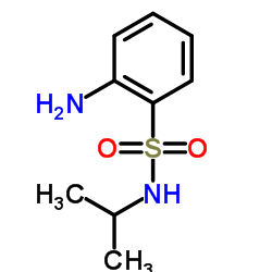 2-Amino-N-isopropylbenzenesulfonamide Structure