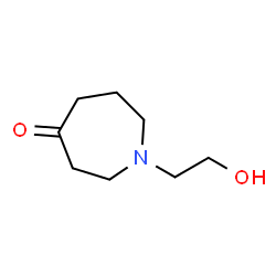 4H-Azepin-4-one,hexahydro-1-(2-hydroxyethyl)-(9CI) Structure