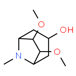 8-Azabicyclo[3.2.1]octan-3-ol,6,7-dimethoxy-8-methyl-(9CI)结构式