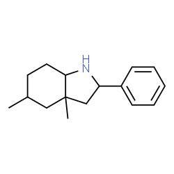 1H-Indole,octahydro-3a,5-dimethyl-2-phenyl-(9CI) structure