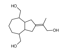 (2-(1-hydroxypropan-2-ylidene)decahydroazulene-4,8-diyl)dimethanol Structure