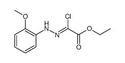 Acetic acid, 2-chloro-2-[2-(2-methoxyphenyl)hydrazinylidene]-, ethyl ester picture