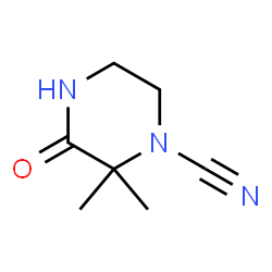 1-Piperazinecarbonitrile,2,2-dimethyl-3-oxo-(9CI) picture