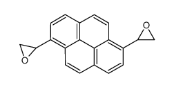 2-[6-(oxiran-2-yl)pyren-1-yl]oxirane Structure