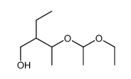 3-(1-ethoxyethoxy)-2-ethylbutan-1-ol结构式