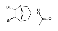 3-acetoxy-trans-6,7-dibromo-8-oxabicyclo(3.2.1)octanes结构式