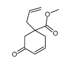 methyl 5-oxo-1-prop-2-enylcyclohex-3-ene-1-carboxylate Structure